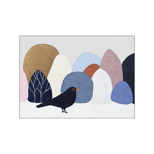 Blackbird 05 — Art print by Viola Brun from Poster & Frame