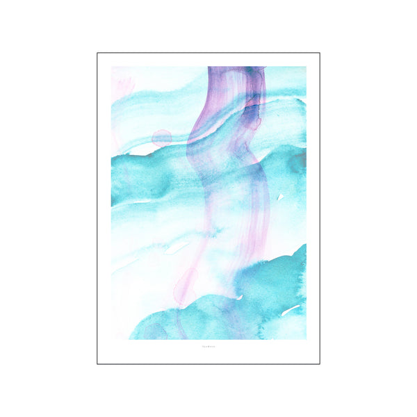 Violet Drizzle — Art print by SeaWeed from Poster & Frame