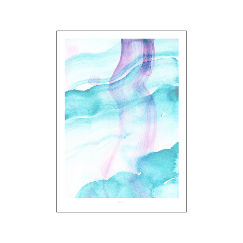 Violet Drizzle — Art print by SeaWeed from Poster & Frame