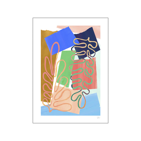 Colour Block 2 — Art print by Violets Print House from Poster & Frame