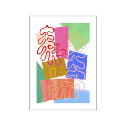 Colour Block 3 — Art print by Violet Print House from Poster & Frame