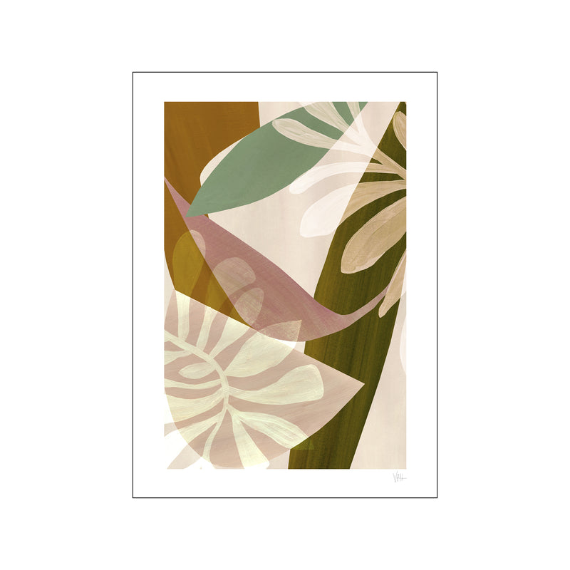Desert Leaves 1 — Art print by Violets Print House from Poster & Frame