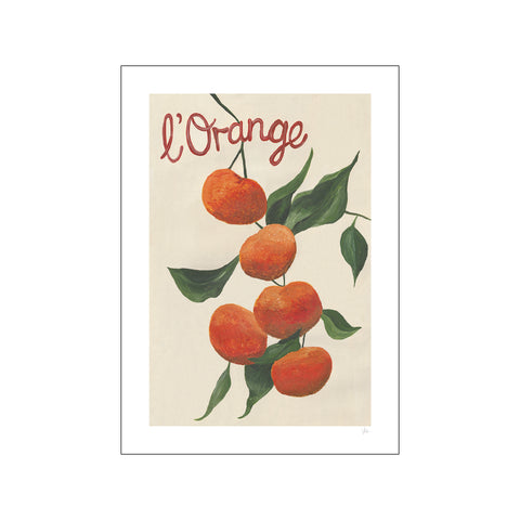 L'Orange — Art print by Violets Print House from Poster & Frame