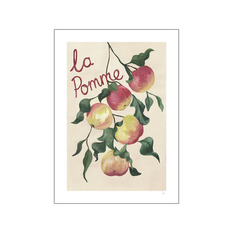 La Pomme — Art print by Violets Print House from Poster & Frame