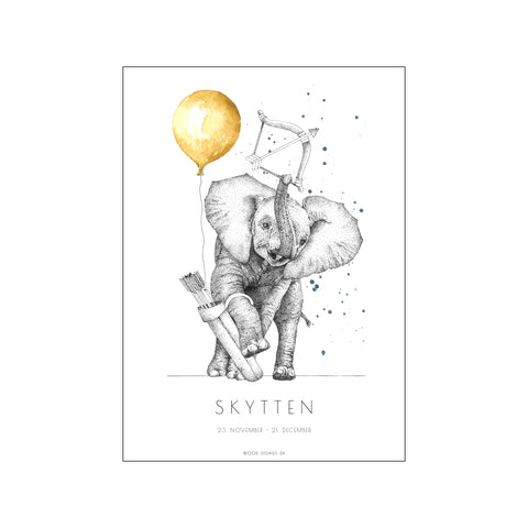 STJERNETEGNSPLAKAT - SKYTTEN