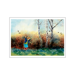 Walking The Line - Lotta on Troublemaker Street — Art print by Astrid Lindgren from Poster & Frame