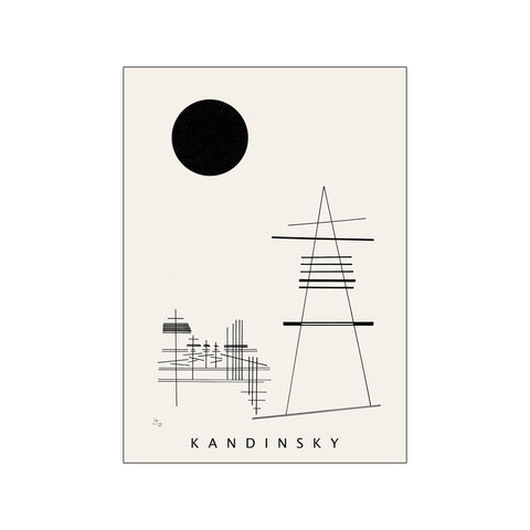 Wassily Kandinsky - Black white III — Art print by Wassily Kandinsky x PSTR Studio from Poster & Frame