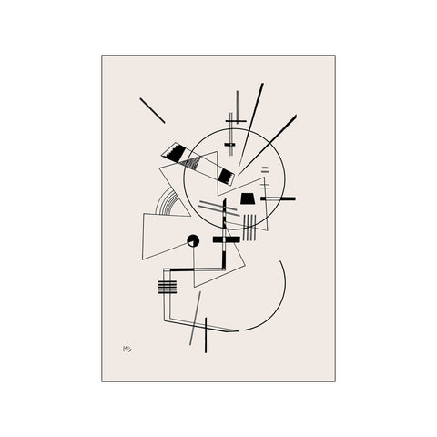 Wassily Kandinsky - Black white II — Art print by Wassily Kandinsky x PSTR Studio from Poster & Frame