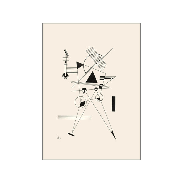 Wassily Kandinsky - Black white I — Art print by Wassily Kandinsky x PSTR Studio from Poster & Frame