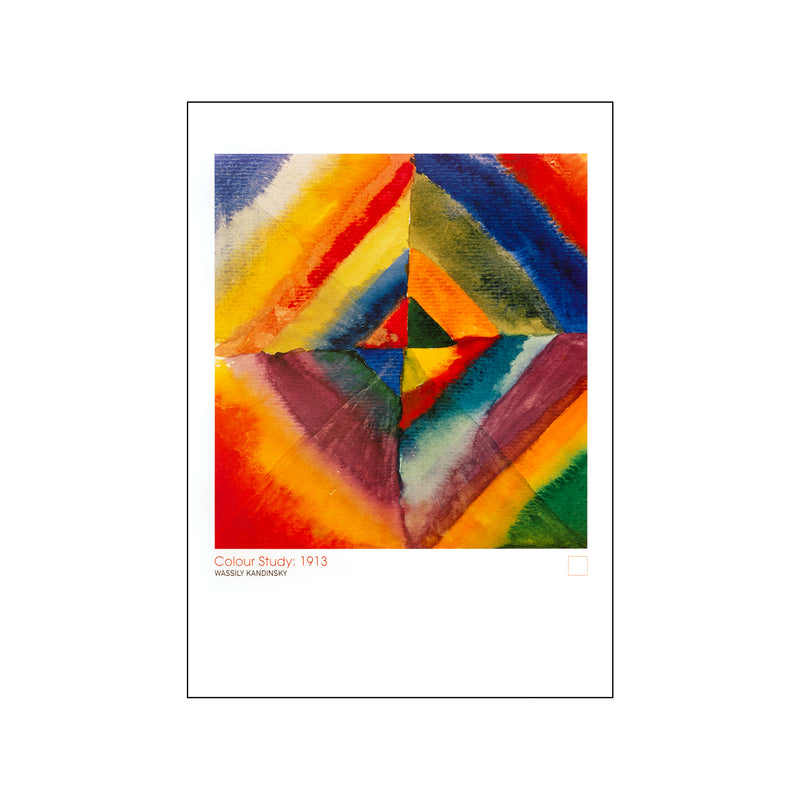 Colour Study: 1913 — Art print by W. Kandinsky from Poster & Frame