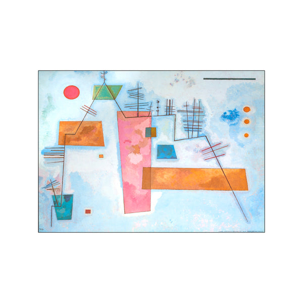 Struttura Angolare Musee Pouchkine — Art print by W. Kandinsky from Poster & Frame