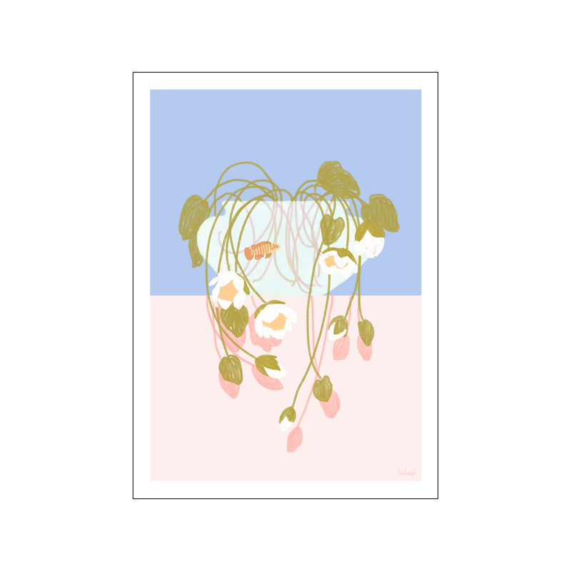 Water Lillies — Art print by Leilani from Poster & Frame