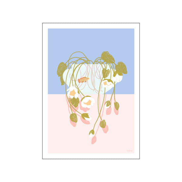 Water Lillies — Art print by Leilani from Poster & Frame