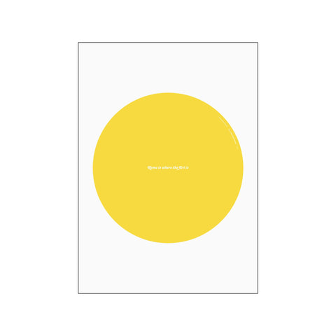 Weightless - Home is where the art is — Art print by PLTY from Poster & Frame