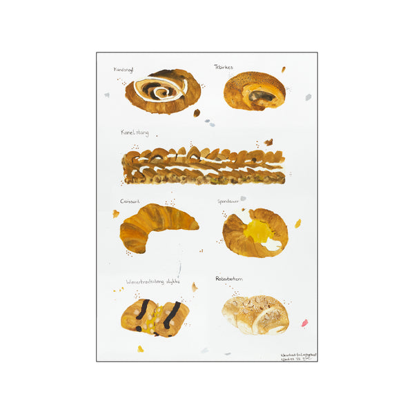 Wienerbrøds Plakat — Art print by Et Lille Atelier from Poster & Frame