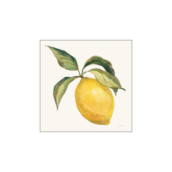 Le Citron on Cream — Art print by Wild Apple from Poster & Frame