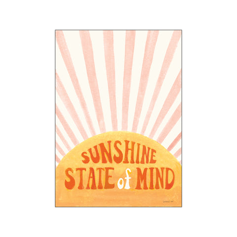 Sunshine mind — Art print by Wild Apple from Poster & Frame