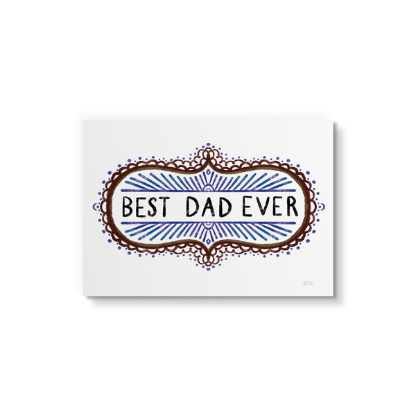 Best Dad Ever - Art Card