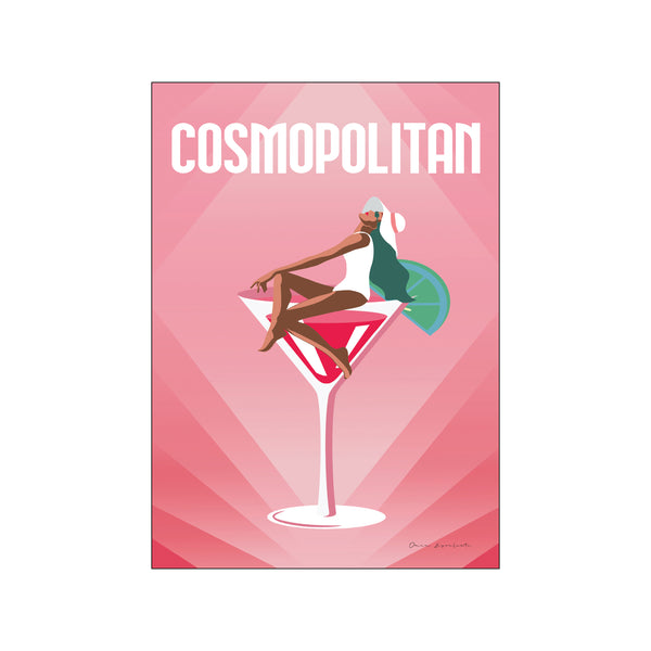 Cosmopolitan — Art print by Wild Apple from Poster & Frame