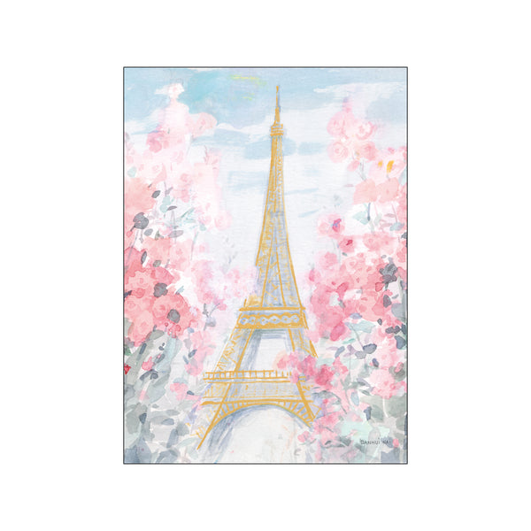 Pastel Paris III — Art print by Wild Apple from Poster & Frame