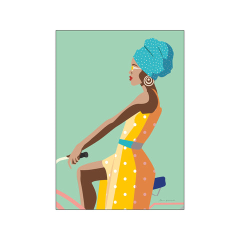 Summer Girl II — Art print by Wild Apple from Poster & Frame