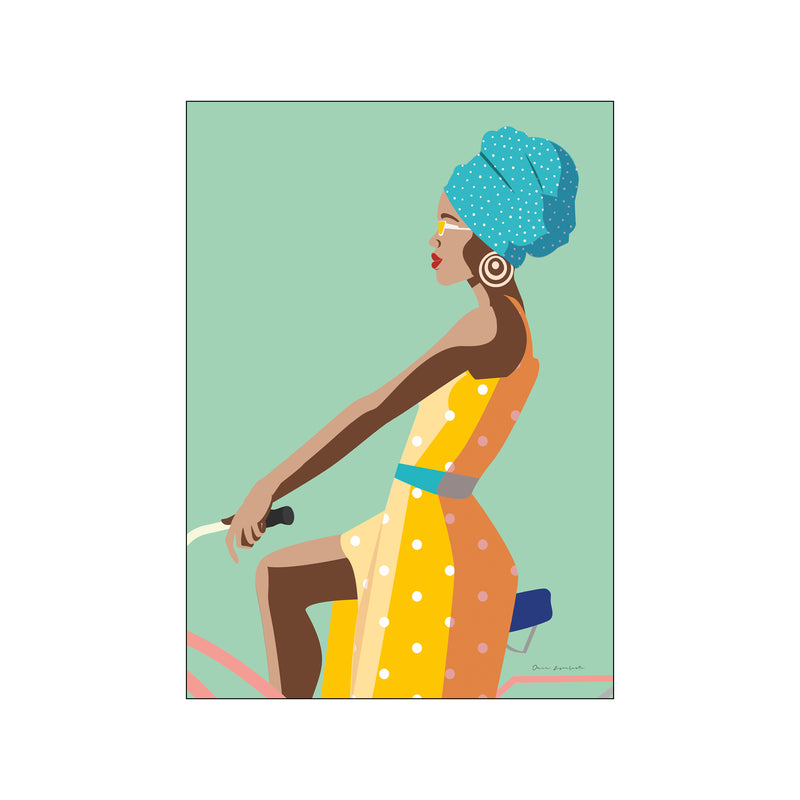 Summer Girl II — Art print by Wild Apple from Poster & Frame