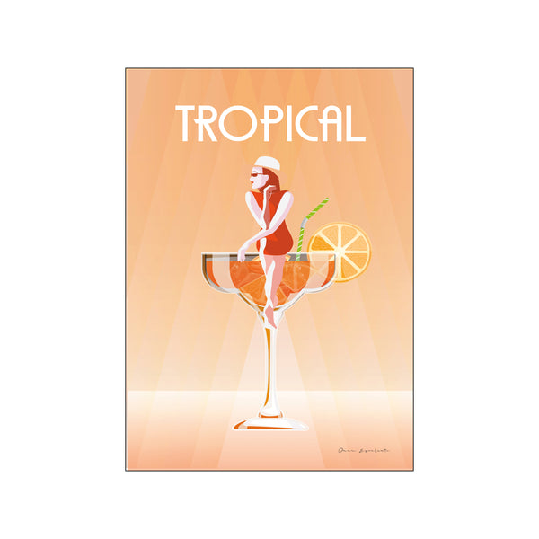Tropical Drink — Art print by Wild Apple from Poster & Frame