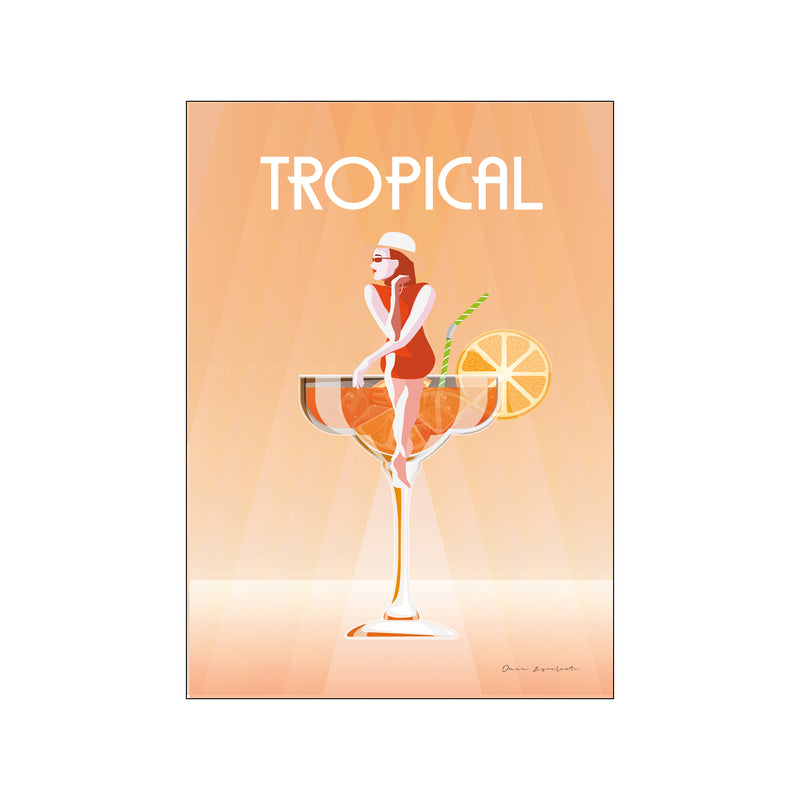 Tropical Drink — Art print by Wild Apple from Poster & Frame