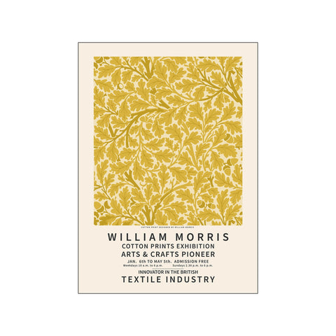 William Morris - Arts & Crafts pioneer — Art print by William Morris x PSTR Studio from Poster & Frame