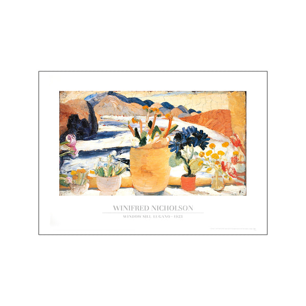 Window Sill Lugano — Art print by Winifred Nicholson from Poster & Frame