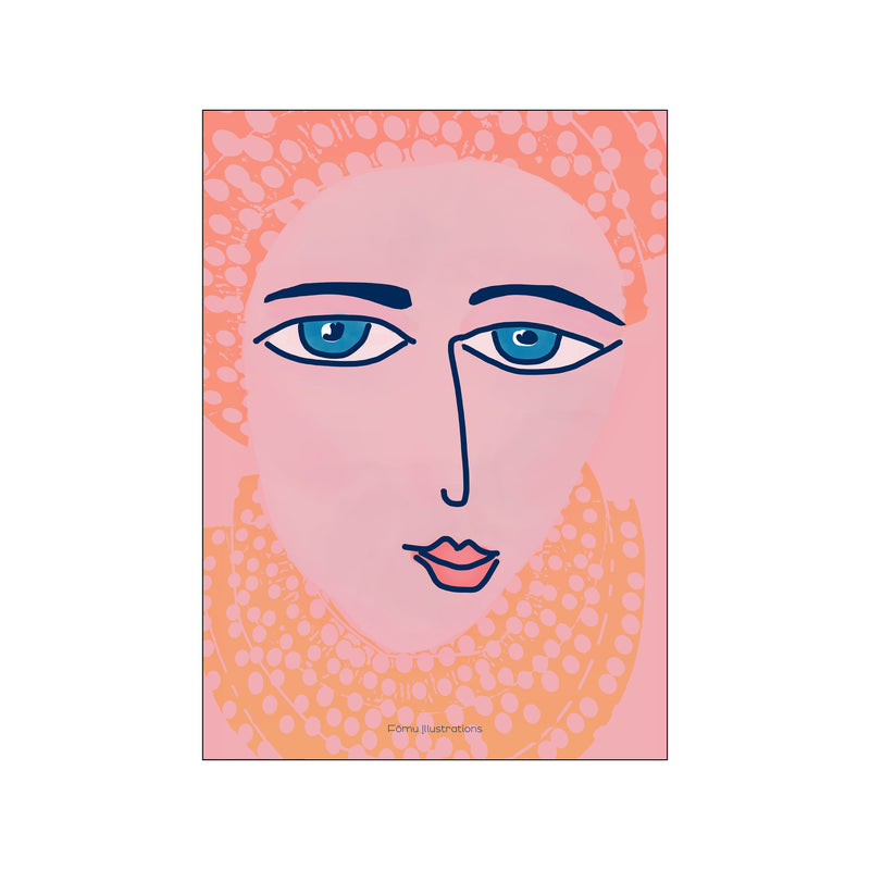 Woman — Art print by Fōmu illustrations from Poster & Frame