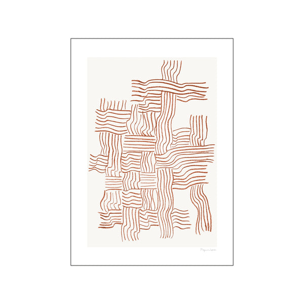 Woven — Art print by The Poster Club x Berit Mogensen Lopez from Poster & Frame