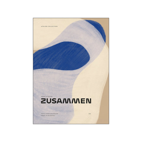 Zusammen — Art print by The Poster Club x ASTHET from Poster & Frame