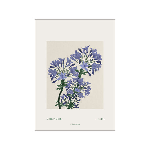 African Lily — Art print by A Linear Dot from Poster & Frame