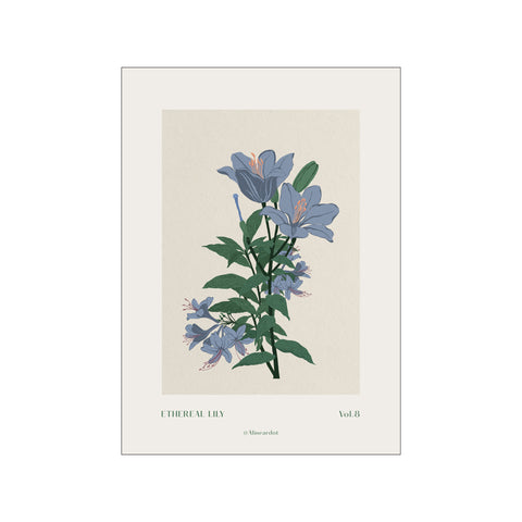 Ethereal Lily — Art print by A Linear Dot from Poster & Frame