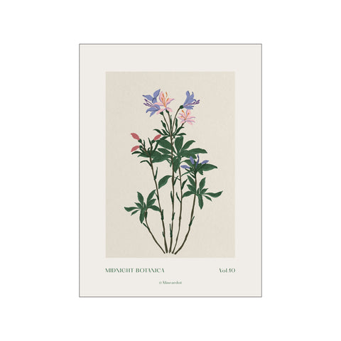 Midnight Botanica — Art print by A Linear Dot from Poster & Frame