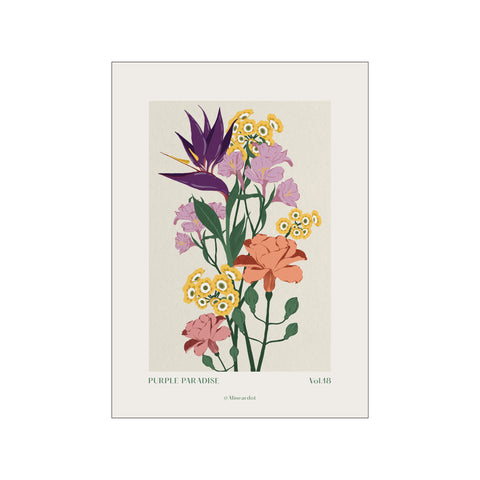 Purple Paradise - Maximalist Bird of Paradise