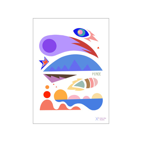 Peace — Art print by A New Day Studio from Poster & Frame