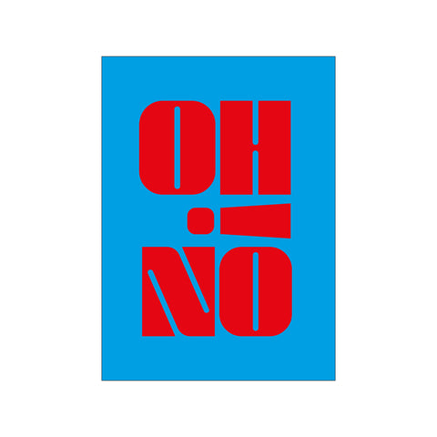Oh No! — Art print by Andreas Magnusson from Poster & Frame