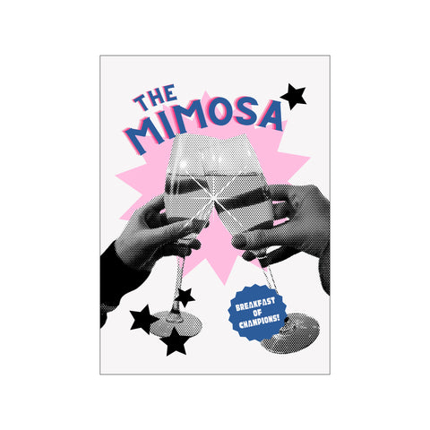 Cheers to Mimosas — Art print by Affordable Art Prints x Athene Fritsch from Poster & Frame