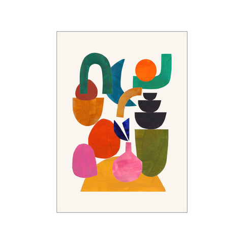 Happily Stacked — Art print by Ejaaz Haniff from Poster & Frame