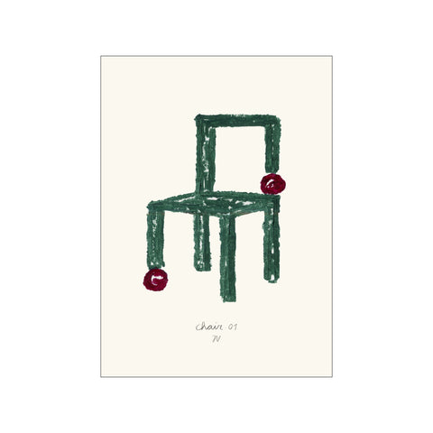 Chair 01 — Art print by The Poster Club x Isabelle Vandeplassche from Poster & Frame