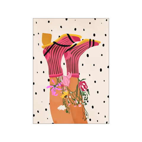 Floral Step Delight — Art print by Affordable Art Prints x Kintsugi99 from Poster & Frame