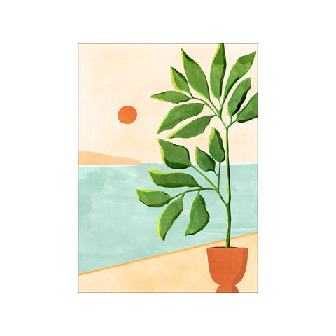 Escape To the Coast — Art print by Affordable Art Prints x Kristian Gallagher from Poster & Frame