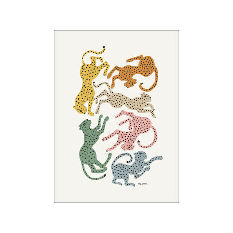 Colorful Cheetahs — Art print by Affordable Art Prints x Megan Galante from Poster & Frame