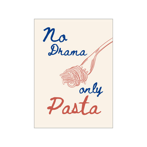No drama only pasta — Art print by Affordable Art Prints x Ohkimiko from Poster & Frame