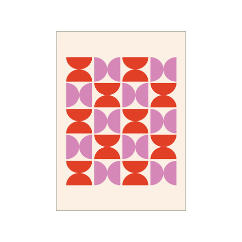 Geometric Harmony — Art print by ROSALINDA from Poster & Frame