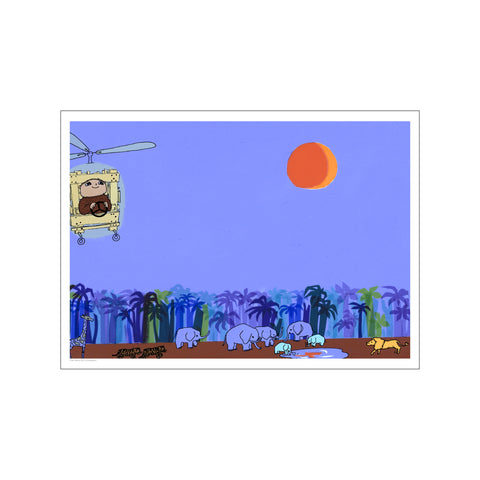 Novra - Savanne — Art print by Alfons Åberg from Poster & Frame