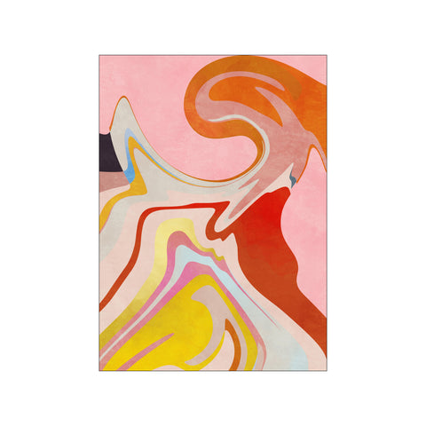 Organic Bauhaus Waved 2 — Art print by Ana Rut Bre from Poster & Frame