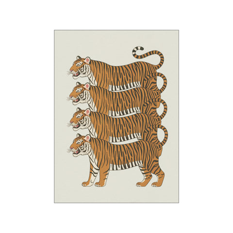 Four Stacked Tigers